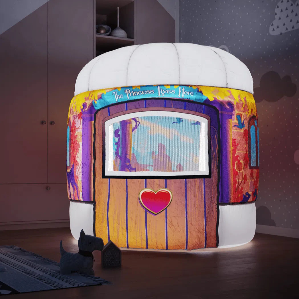 PODSmini Magical Princess Palace, PODSmini Magical Princess Palace,Sensory POD,Sensory experience pod,sensory den,inflatable sensory den, PODSmini Magical Princess Palace,Size: 1.25m Diameter (approx 4ft), 1.25m High (approx 4ft) (Exterior Dimensions) 7kg Packed Weight, Including Fan Warranty: PODS comes with a 1 year manufacturer's warranty. Within this year, we'll happily replace any fault that you may have with PODS. Just likeSize: 1.25m Diameter (approx 4ft), 1.25m High (approx 4ft) (Exterior Dimensions