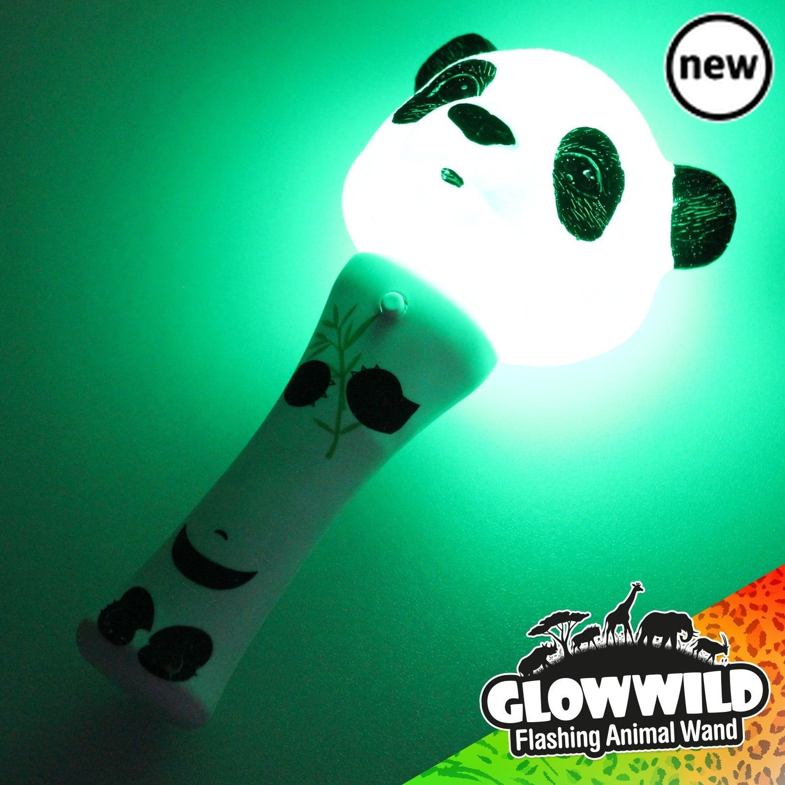 Panda Mini Light Up Animal Wand 7", Panda Mini Light Up Animal Wand 7"-Sensory Toys,Panda Mini Light Up Animal Wand, Panda Mini Light Up Animal Wand 7",Cuteness overload!! This adorable Panda Mini Light Up Animal Wand is lit with multi coloured flashing LEDs that illuminate the cute panda head in a colour flash light show! An adorable Glow Wild flashing animal wand that's just the right size for small hands, the simple on/off function makes it easy for even theCuteness overload!! This adorable Panda Mini Li