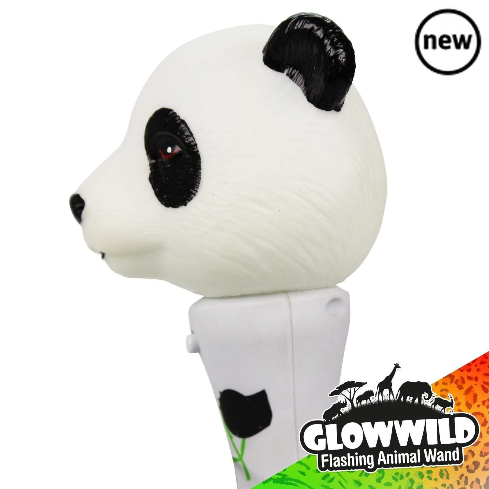 Panda Mini Light Up Animal Wand 7", Panda Mini Light Up Animal Wand 7"-Sensory Toys,Panda Mini Light Up Animal Wand, Panda Mini Light Up Animal Wand 7",Cuteness overload!! This adorable Panda Mini Light Up Animal Wand is lit with multi coloured flashing LEDs that illuminate the cute panda head in a colour flash light show! An adorable Glow Wild flashing animal wand that's just the right size for small hands, the simple on/off function makes it easy for even theCuteness overload!! This adorable Panda Mini Li