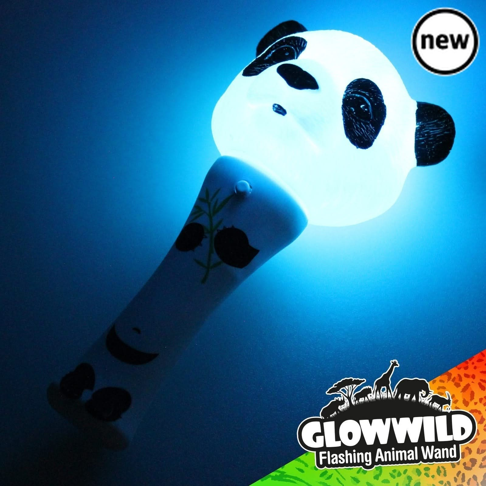 Panda Mini Light Up Animal Wand 7", Panda Mini Light Up Animal Wand 7"-Sensory Toys,Panda Mini Light Up Animal Wand, Panda Mini Light Up Animal Wand 7",Cuteness overload!! This adorable Panda Mini Light Up Animal Wand is lit with multi coloured flashing LEDs that illuminate the cute panda head in a colour flash light show! An adorable Glow Wild flashing animal wand that's just the right size for small hands, the simple on/off function makes it easy for even theCuteness overload!! This adorable Panda Mini Li