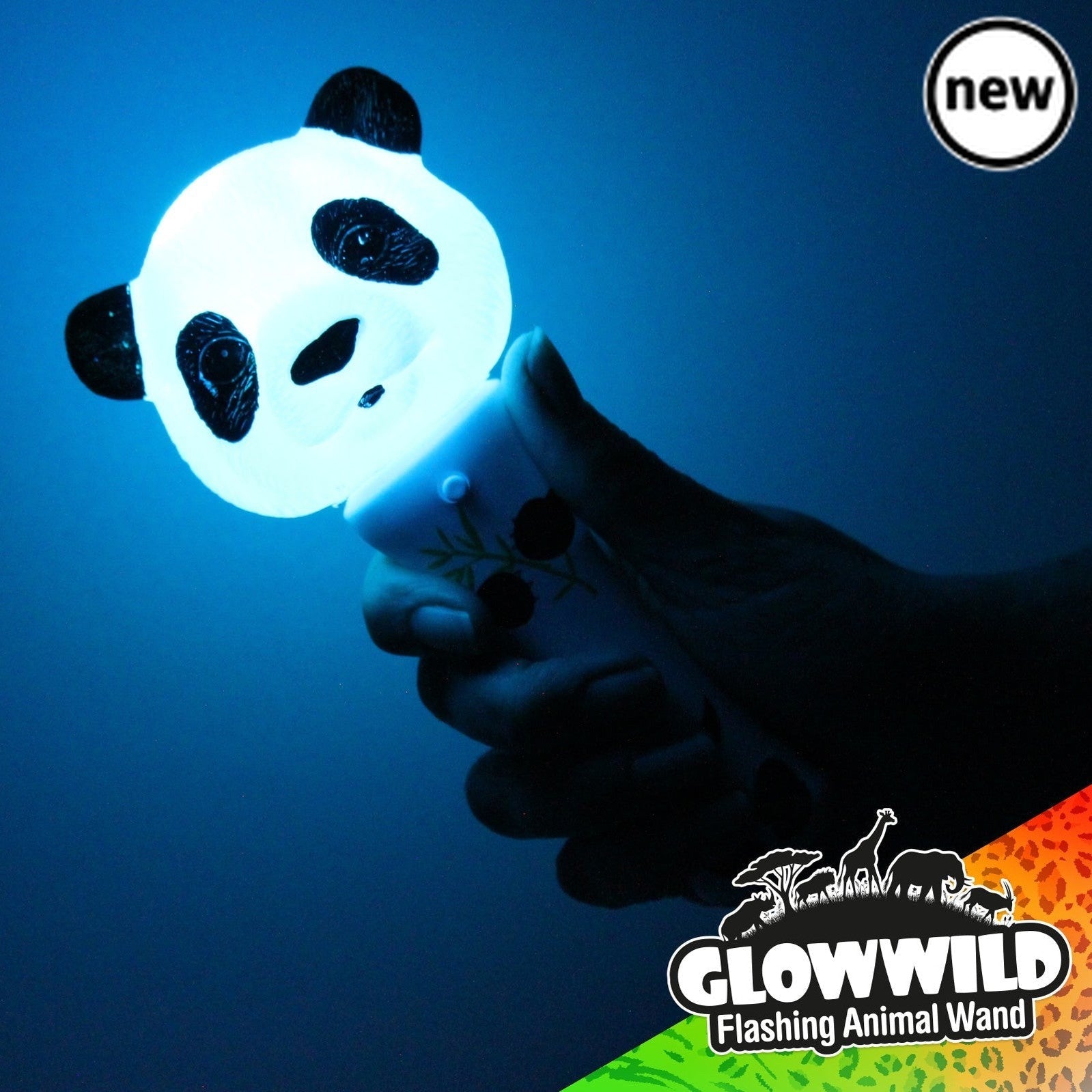 Panda Mini Light Up Animal Wand 7", Panda Mini Light Up Animal Wand 7"-Sensory Toys,Panda Mini Light Up Animal Wand, Panda Mini Light Up Animal Wand 7",Cuteness overload!! This adorable Panda Mini Light Up Animal Wand is lit with multi coloured flashing LEDs that illuminate the cute panda head in a colour flash light show! An adorable Glow Wild flashing animal wand that's just the right size for small hands, the simple on/off function makes it easy for even theCuteness overload!! This adorable Panda Mini Li