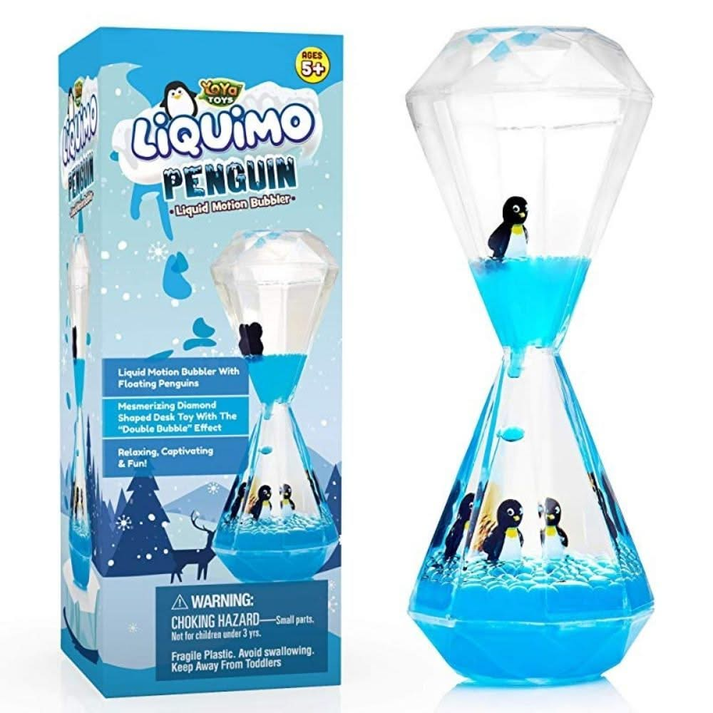 Penguin Liquid Timer, Penguin Liquid Timer,penguin desk toy hawkin,liquid timers,timers,sensory liquid timer,childrens liquid timer, Penguin Liquid Timer,Watch penguins surf on a tide of colourful goo with this cool penguin liquid timer. Simply flip over the diamond shaped penguin liquid liquid timer to make the gloop gradually drip from the top half to the bottom half, with one penguin riding the wave down whilst the other rises up! Once the gooey liquid has completely,PenguinWatch penguins surf on a tide 