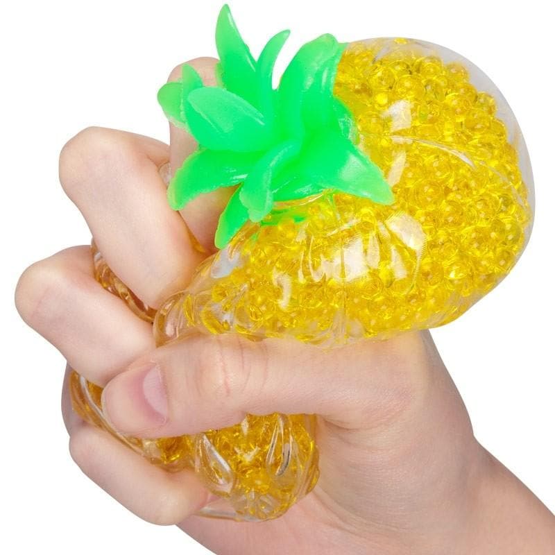 Pineapple Squishy Stress Ball, Pineapple Squishy Stress Ball,stress ball,adhd,autism,fiddle toys,stress toys,fidget toys, Pineapple Squishy Stress Ball,Soft toy shaped like a pineapple and filled with hundreds of jelly-like balls. It's a squishy toy that's quite unlike anything else in our collection, as the jelly balls inside provide an interesting tactile experience when squeezed. The Pineapple Squishy Stress BallSoft toy shaped like a pineapple and filled with hundreds of jelly-like balls. It's a squishy