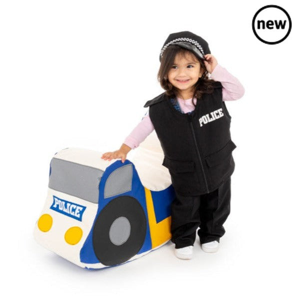 Police Rocker, Police Rocker,soft play Rocker,EYFS Rocker. Toddler Rocker, Soft play rocker. Children's soft play, toddler soft play, Police Rocker,Ignite your little one’s imagination and foster active play with the Police Car Rocker – the perfect addition to any nursery or play area! Dynamic Design Crafted meticulously to resemble a vibrant police car, this rocker is designed to provide children with a realistic role-play experience. The design is thoughtful, en,Police RockerIgnite your little one’s imagi