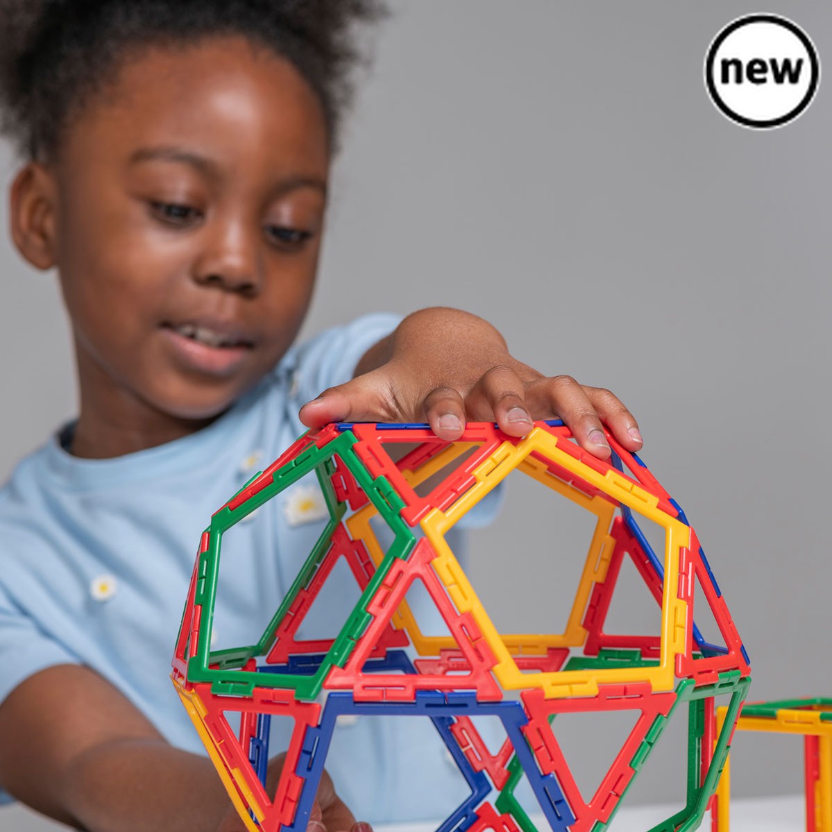 Polydron Frameworks Basic Set 280 Pieces, Polydron Frameworks Basic Set 280 Pieces,Polydron Resources,Polydron construction toys,Polydron Frameworks Basic Set 280 Pieces, Polydron Frameworks Basic Set 280 Pieces,Introduce young learners to the world of geometry and spatial reasoning with the Polydron Frameworks Basic Set. Designed specifically for smaller groups of children, this set allows for hands-on exploration of the three main shapes: triangles, squares, and pentagons.Containing a total of 280 pieces,