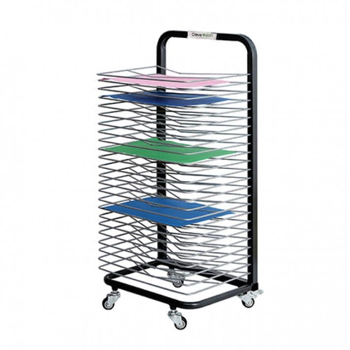 Portable Drying Rack, Portable Drying Rack,Classroom drying rack,Mobile Drying Rack Double Sided,Art drying rack,large art drying rack,double sided drying rack, Portable Drying Rack,This portable shelf drying rack comes complete with wheels and push handles which enabled even the heaviest dryer to be manoeuvred around the classroom easily. Image you have a whole class full of enthusiastic painters, all wanting to create a work of art to take home at the end of the day, now imagine having to find t,Portable 