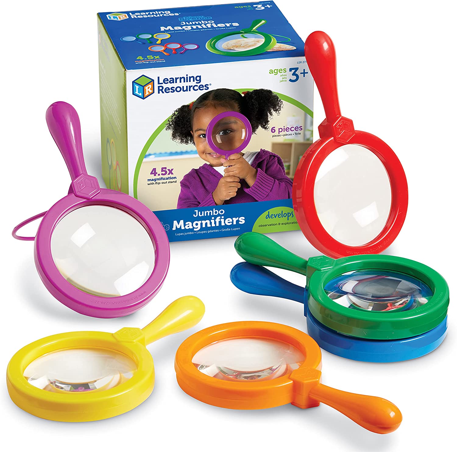 Primary Science Jumbo Magnifiers Set of 6, Primary Science Jumbo Magnifiers Set of 6,Jumbo Magnifiers set of 6,Learning Resources Jumbo Magnifiers Set of 6,childrens Jumbo Magnifiers, Primary Science Jumbo Magnifiers Set of 6,Give your children hours of garden exploration with these colourful and durable Primary Science Jumbo Magnifiers Set of 6. The Primary Science Jumbo Magnifiers Set of 6 are Extra-large jumbo magnifiers, perfect for small hands The Primary Science Jumbo Magnifiers Set of 6 are perfect f