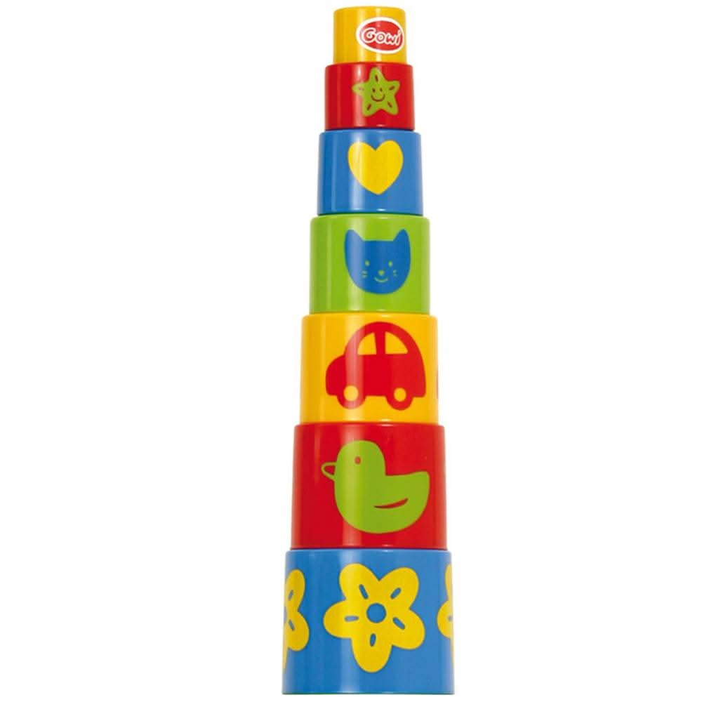 Pyramid Stacker, Pyramid Stacker,Gowi toys,Pyramid Stacker,Plastic bucket stacking toy,stacking toys,sensory toys, Pyramid Stacker,Introducing the Pyramid Stacker, a fun and educational toy that will engage and delight your little one! This set of brightly coloured rounded stacking blocks is designed to promote learning and development through play.Each block features a vibrant picture, making it a valuable tool to aid your child's learning. As th,PyramidIntroducing the Pyramid Stacker, a fun and educationa