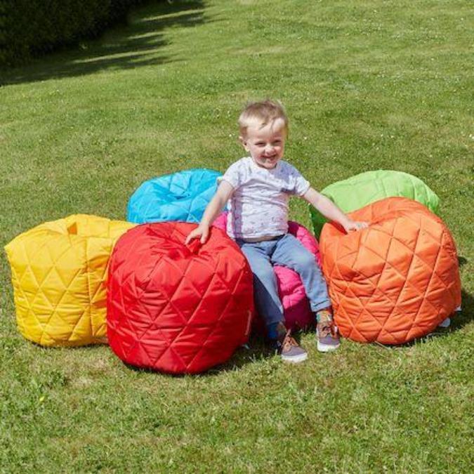 Quilted Toddler Beanbags Set of 5, Quilted Toddler Beanbags Set of 5,Outoor beanbags,outdoor children's bean bags,beanbags,toddler beanbags, Quilted Toddler Beanbags Set of 5,Add vibrant splashes of colour and cosy comfort to your child’s space with the Quilted Toddler Beanbags Set of 5. Designed specifically for foundation-stage children, these beanbags combine style, practicality, and snug seating, making them an excellent addition to playrooms, nurseries, or outdoor areas. ThisAdd vibrant splashes of col