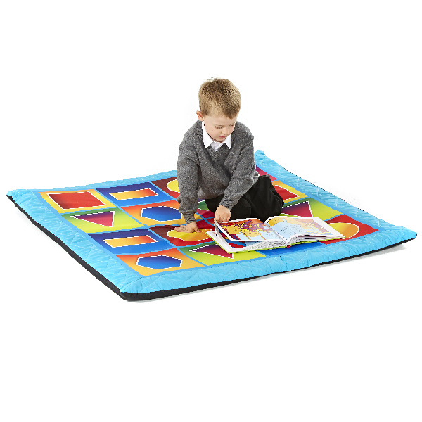 Quilted Geometric Mat