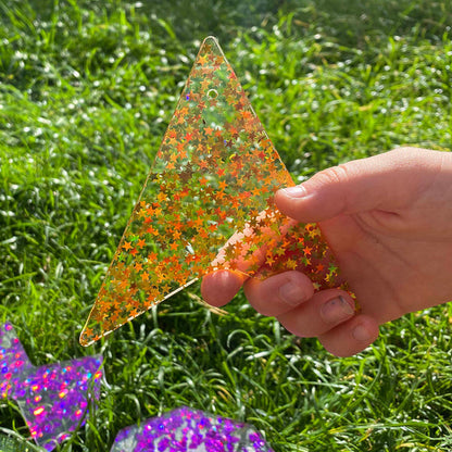 Rainbow Glitter Shapes, Rainbow Glitter Shapes,TickIT Rainbow Glitter Shapes,squidgy sparkle toys,gel fidget toys,liquid filled sensory toys,fiddle toys,fidget toys, Rainbow Glitter Shapes,The TickiT Rainbow Glitter Shapes set offers a visually enchanting way for children to learn about geometry, sequencing, and pattern creation. With a variety of regular and irregular polygons in each of the seven colours of the rainbow, these sparkling acrylic shapes captureThe TickiT Rainbow Glitter Shapes set offers a v