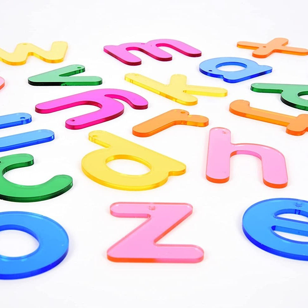 Rainbow Letters Pack of 26, Rainbow Letters Pack of 26,light box sensory resources,classroom numeracy resources,early years literacy resources, Rainbow Letters Pack of 26,TickiT® Rainbow Letters are colourful clear acrylic letters in a clear child-friendly font, making them ideal for letter recognition and learning the alphabet. Their tactile and colourful properties capture your child's attention, encouraging them to trace the shape of the letters with their finger on the smooth surfac,Rainbow Letters Pack