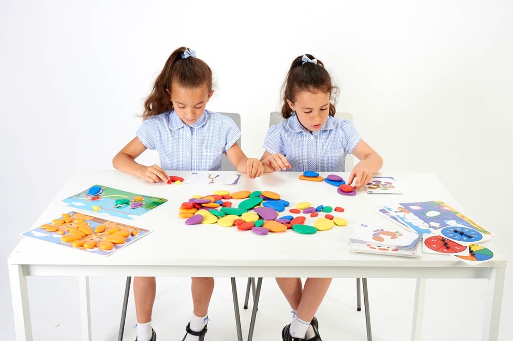 Rainbow Pebbles® Classroom Set, Rainbow Pebbles® Classroom Set,ShopEDEX,Edex education rainbow pebbles,rainbow pebbles classroom set, Rainbow Pebbles® Classroom Set,The edx education® Rainbow Pebbles® Classroom Set is fantastic for children to play, learn and get creative! These safe, smooth and tactile pebbles will spark your child's curiosity and encourage them to use their imagination to develop unique and interesting ways to incorporate them into play. Their odd shape makesThe edx education® Rainbow Peb