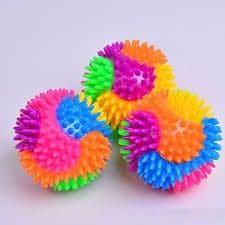 Rainbow Spikey Ball Light Up, Rainbow Spikey Ball Light Up,spikey rainbow ball,flashing bobble ball,rainbow light up ball, Rainbow Spikey Ball Light Up,The Rainbow Spikey Ball Light Up is one colourful stress ball with a spikey texture to match! This rubbery, spiked-out, light-up ball is great for relieving your stress and for adding colour to your sensory collection, while at the same time the spikes will hit all the relaxing pressure points when you grab andThe Rainbow Spikey Ball Light Up is one colourfu