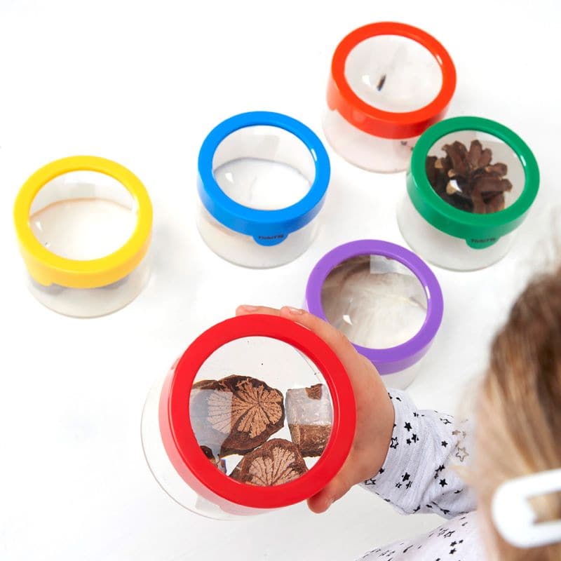 Rainbow Viewers Pack of 6, Rainbow Viewers Pack of 6,TickIT Rainbow Viewers,Rainbow viewers,exploration play resources, Rainbow Viewers Pack of 6,The Rainbow Viewers are a set of observation pots with a magnifier in the brightly coloured push on lids.The Rainbow Viewers are ideal for investigating natural resources up close. The Rainbow Viewers make it easy to view insects without harming and handling them. Can be used when children are investigating invertebrat,Rainbow Viewers Pack of 6The Rainbow Viewers 