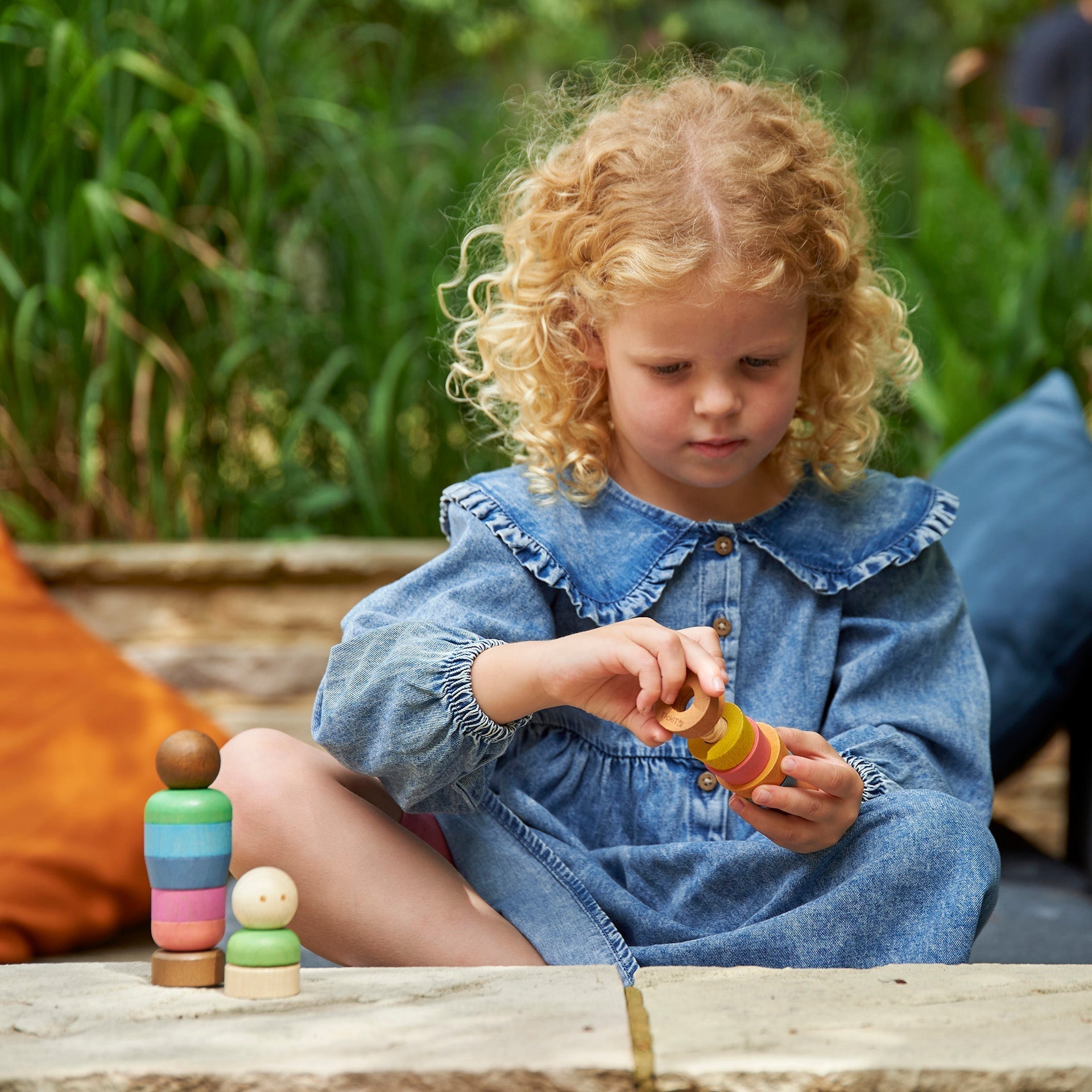 Rainbow Wooden Community People, Rainbow Wooden Community People,TickIT Rainbow Wooden Community People,Rainbow Wooden Community People 5 PACK, Rainbow Wooden Community People,The TickiT® Rainbow Wooden Community People set is a versatile resource for engaging small world play. These beautifully crafted figures are made from smooth, solid beechwood and come in five diverse skin tones, encouraging children to explore themes of diversity, inclusion, and community. Each figure has threaded bodi,Rainbow WoodenT