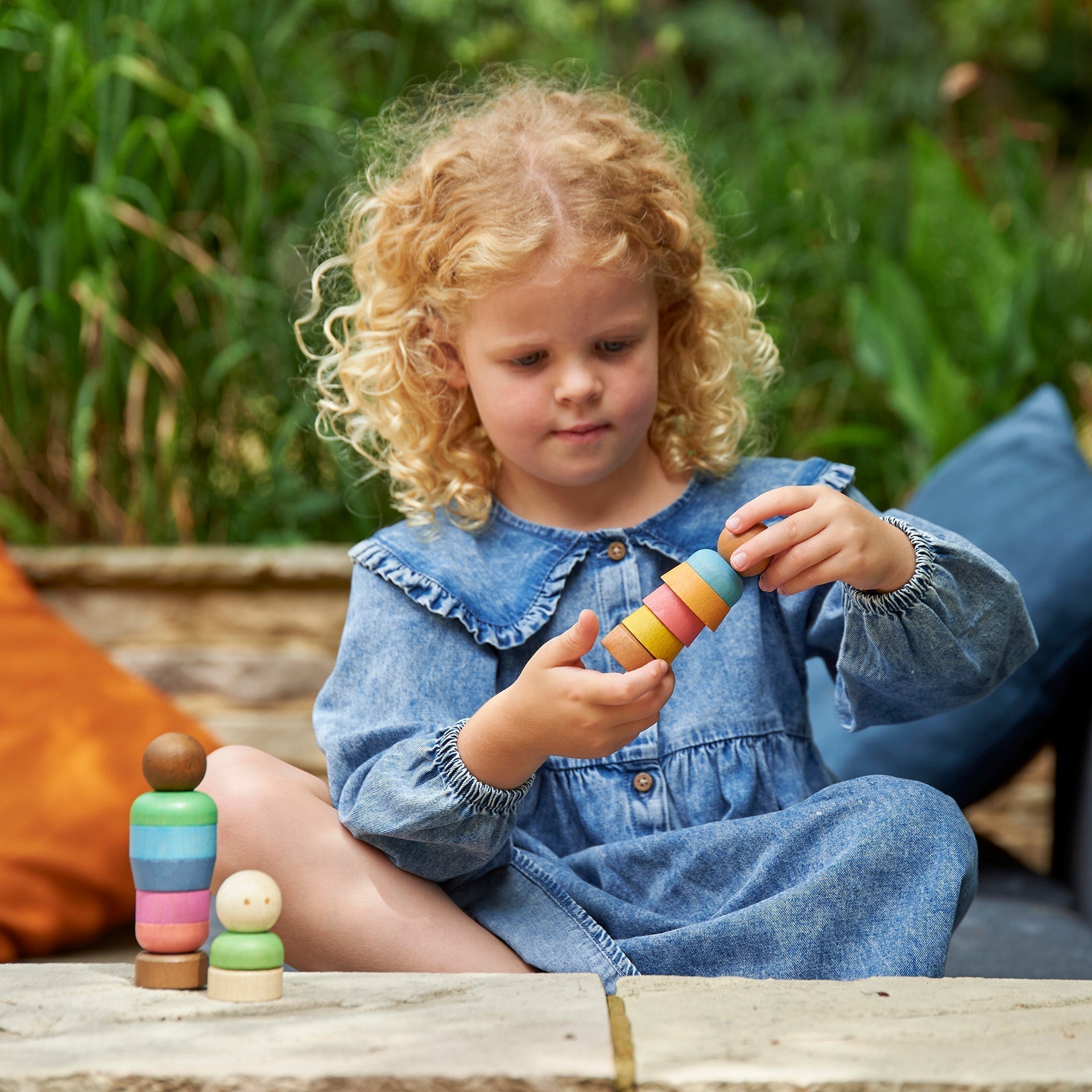 Rainbow Wooden Community People, Rainbow Wooden Community People,TickIT Rainbow Wooden Community People,Rainbow Wooden Community People 5 PACK, Rainbow Wooden Community People,The TickiT® Rainbow Wooden Community People set is a versatile resource for engaging small world play. These beautifully crafted figures are made from smooth, solid beechwood and come in five diverse skin tones, encouraging children to explore themes of diversity, inclusion, and community. Each figure has threaded bodi,Rainbow WoodenT