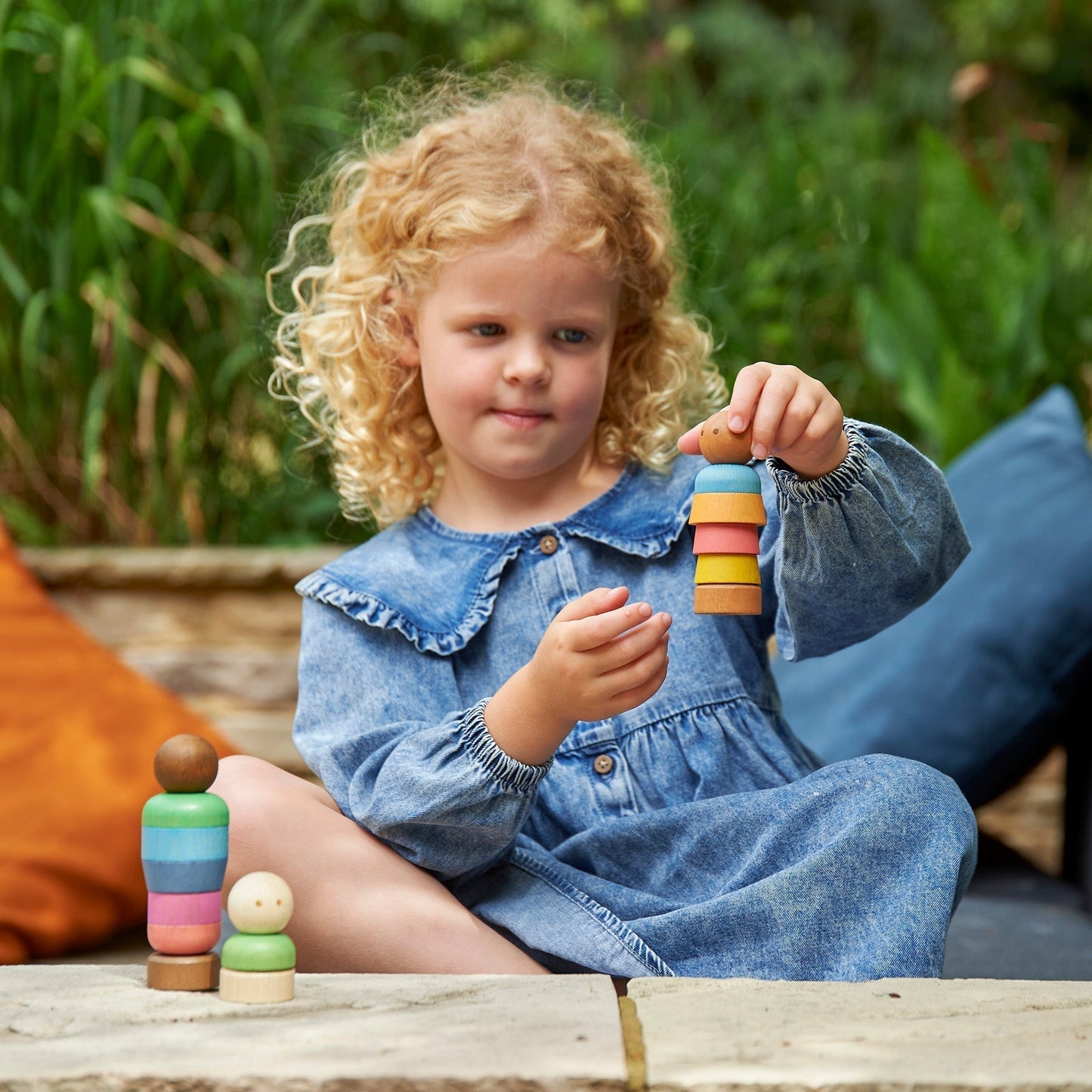 Rainbow Wooden Community People, Rainbow Wooden Community People,TickIT Rainbow Wooden Community People,Rainbow Wooden Community People 5 PACK, Rainbow Wooden Community People,The TickiT® Rainbow Wooden Community People set is a versatile resource for engaging small world play. These beautifully crafted figures are made from smooth, solid beechwood and come in five diverse skin tones, encouraging children to explore themes of diversity,The TickiT® Rainbow Wooden Community People set is a versatile resource 