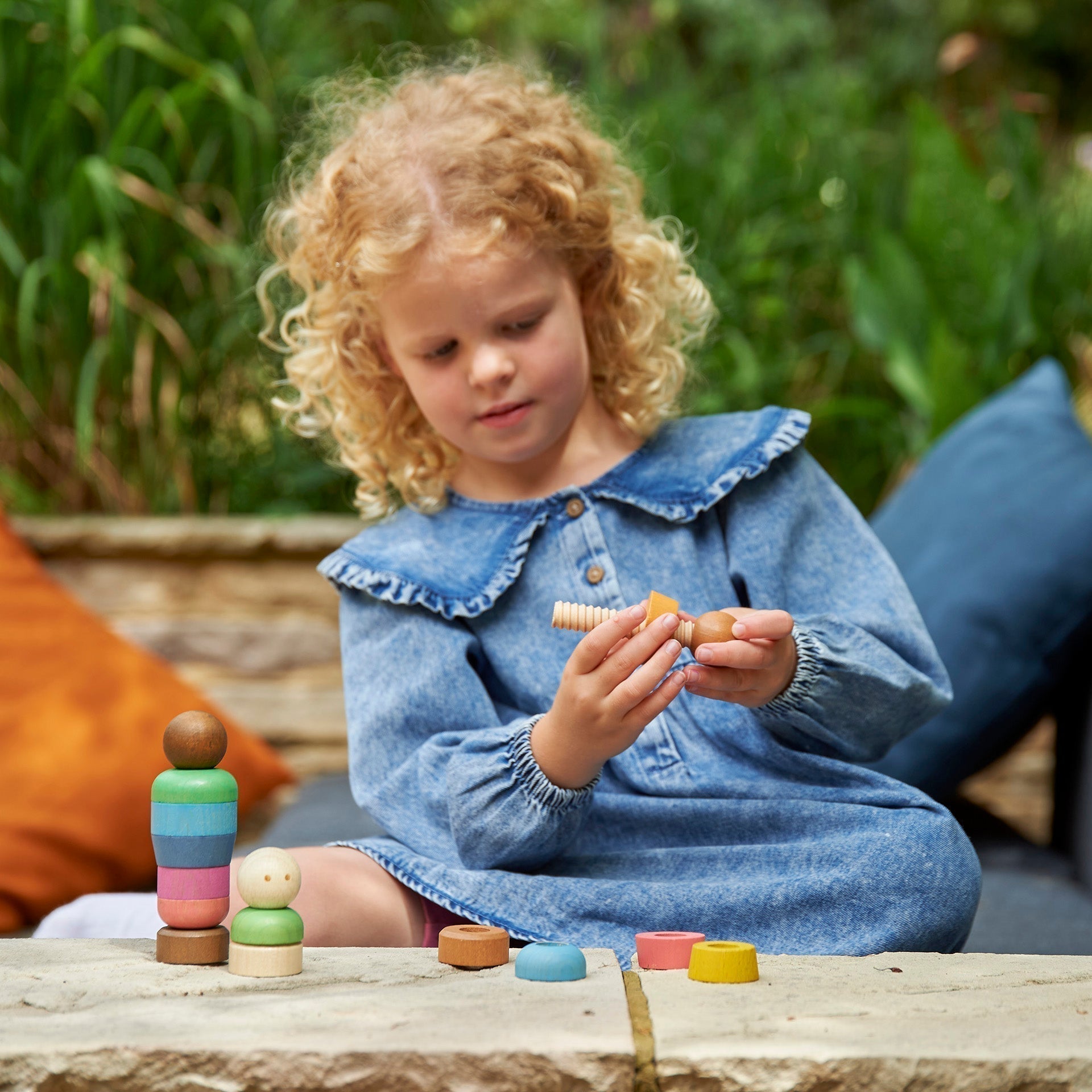 Rainbow Wooden Community People, Rainbow Wooden Community People,TickIT Rainbow Wooden Community People,Rainbow Wooden Community People 5 PACK, Rainbow Wooden Community People,The TickiT® Rainbow Wooden Community People set is a versatile resource for engaging small world play. These beautifully crafted figures are made from smooth, solid beechwood and come in five diverse skin tones, encouraging children to explore themes of diversity, inclusion, and community. Each figure has threaded bodi,Rainbow WoodenT