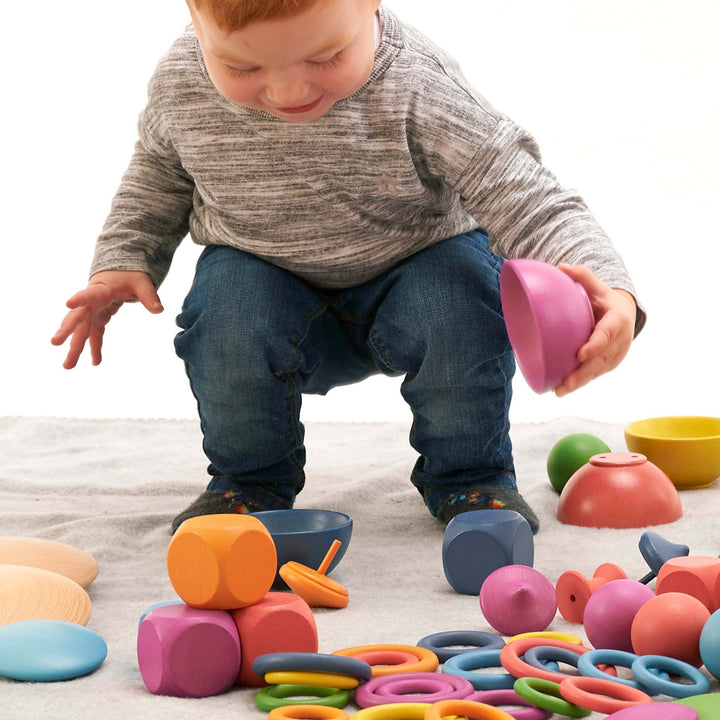 Rainbow Wooden Super Set, Rainbow Wooden Super Set, TickiT Rainbow Wooden Super Set, Tickit Toys, Rainbow Wooden Super Set,The TickiT® Rainbow Wooden Super Set is a versatile, fun-filled resource designed to inspire endless creative play and learning. Made from smooth, solid beechwood, each piece in this super set showcases the natural woodgrain finish, painted in the seven vibrant colours ofThe TickiT® Rainbow Wooden Super Set is a versatile, fun-filled resource designed to inspire endless creative play an