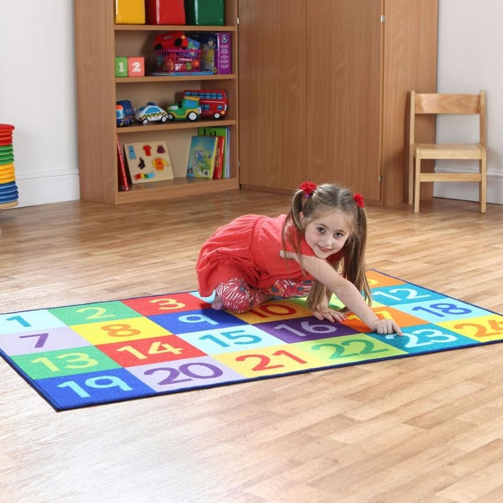 Rainbow™ 1-24 Numbers Carpet, Rainbow™ 1-24 Numbers Carpet, 1-24 Numbers Carpet, Numbers learning rug,1-24 numbers rug, Rainbow™ 1-24 Numbers Carpet,The Rainbow™ 1-24 Numbers Carpet is a brightly coloured, 1 to 100 number carpet which is great for basic group numeracy skills. The Rainbow™ 1-24 Numbers Carpet is a great resource for interaction and play. The 1- 24 Numbers carpet is a colourful and stylish resource and will bring learning to your setting in a funThe Rainbow™ 1-24 Numbers Carpet is a brightly 