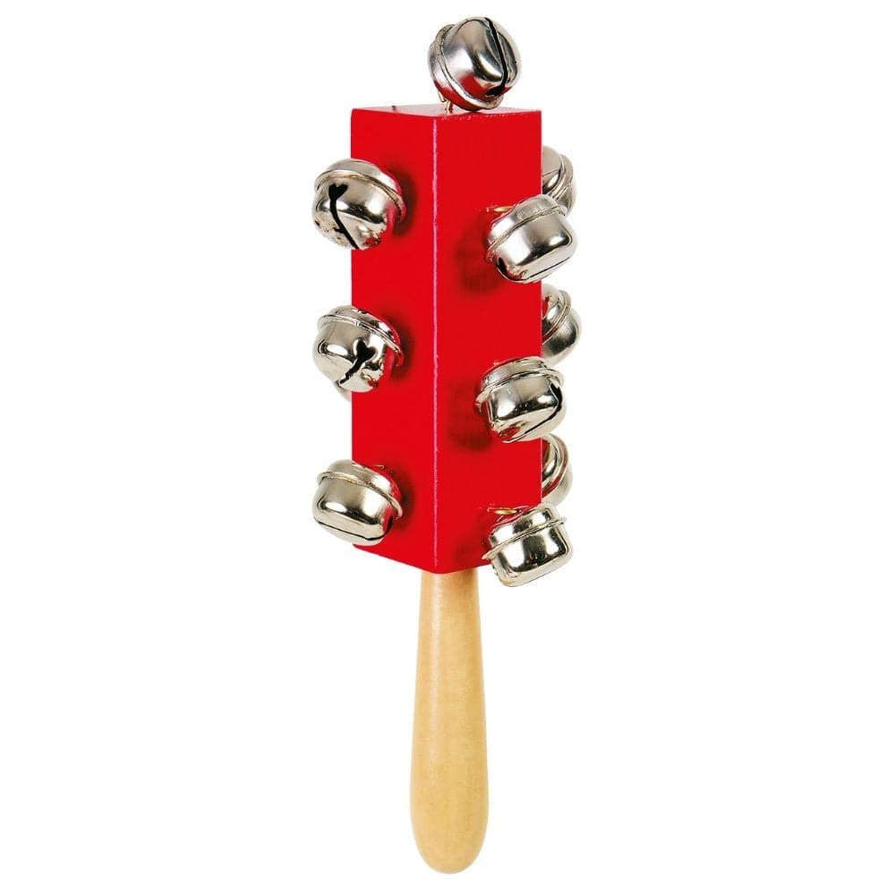 Rattle Bell Stick, Rattle Bell Stick,Wooden bell stick,bell instruments,bell percussion stick,early years percussion,early years music, Rattle Bell Stick,Introduce your little ones to the magical world of music with our Rattle Bell Stick! This enchanting EYFS music resource features 13 vibrant metal bells securely attached to a premium treated wooden handle. Designed specifically for small children, our Rattle Bell Stick is an exceptional acoustic instrument that effort,Rattle Bell StickIntroduce your littl