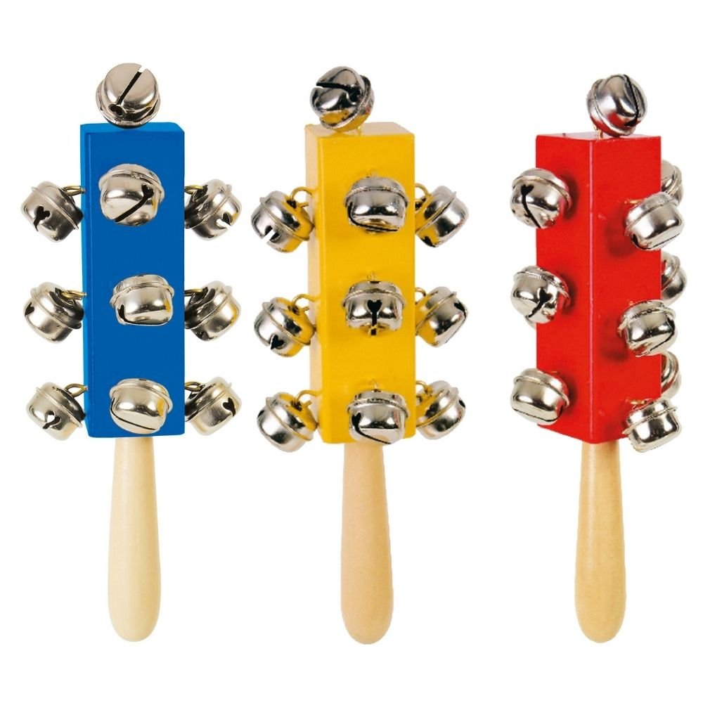 Rattle Bell Stick, Rattle Bell Stick,Wooden bell stick,bell instruments,bell percussion stick,early years percussion,early years music, Rattle Bell Stick,Introduce your little ones to the magical world of music with our Rattle Bell Stick! This enchanting EYFS music resource features 13 vibrant metal bells securely attached to a premium treated wooden handle. Designed specifically for small children, our Rattle Bell Stick is an exceptional acoustic instrument that effort,Rattle BellIntroduce your little ones