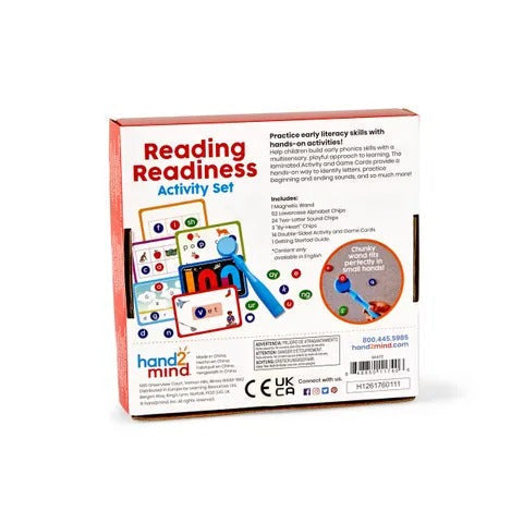 Reading Readiness Activity Set, Reading Readiness Activity Set,reading readiness set,reading resources,learning resources,reading resources,eyfs reading resources,learn to read resources, Reading Readiness Activity Set,The Reading Readiness Activity Set is great for hands-on interactive literacy learning in the classroom or at home. Children use the magnetic wand and letter and sound counters to learn upper- and lowercase letters, initial and ending sounds, and blending and segmenting sounds. The Reading Re