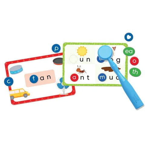 Reading Readiness Activity Set, Reading Readiness Activity Set,reading readiness set,reading resources,learning resources,reading resources,eyfs reading resources,learn to read resources, Reading Readiness Activity Set,The Reading Readiness Activity Set is great for hands-on interactive literacy learning in the classroom or at home. Children use the magnetic wand and letter and sound counters to learn upper- and lowercase letters, initial and ending sounds, and blending and segmenting sounds. The Reading Re