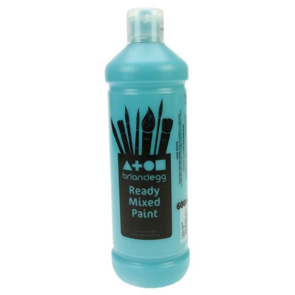 Ready Mixed Paint 600ml Turquoise, Ready Mixed Paint 600ml Turquoise,Brian Clegg ready mixed paint,school ready mixed paint,classroom ready mixed paint,Readymix Liquid Paint 600ml, Ready Mixed Paint 600ml Turquoise,Great value ready-mix paint from Brian Clegg, ideal for primary and secondary schools. This paint has a rich, high-saturation colour and a smooth cream consistency making it a pleasure to use. The packaging is super-clear allowing the vibrancy of the colour to shine through, and the flip-top cap 