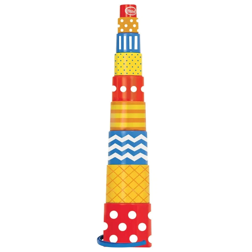 Retro Pyramid (9 Parts), Retro Pyramid 9 Parts,Gowi Toys Retro Pyramid,Gowi Toys, Retro Pyramid (9 Parts),Retro Pyramid Stacking Blocks – Fun, Colourful, and Educational! The Retro Pyramid Stacking Blocks are a fantastic way to aid your little one’s development while keeping them engaged in fun and creative play. Graduating in size, these 9 colourful blocks feature a funky retro design with lots of different patterns, shap,RetroRetro Pyramid Stacking Blocks – Fun, Colourful, and Educational! The Retro Pyram