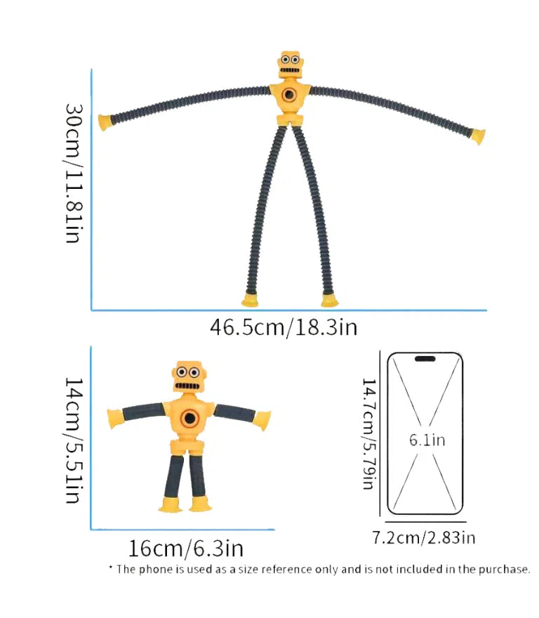 Robot Pop Tubes, Bendy Fidget Robot,Robot fidget toy,bendy fidget toys, sensory toys, Robot Pop Tubes,Robot Pop Tubes – Fun, Colourful, and Creative Fidget Toys! Introducing the Robot Pop Tubes, a vibrant and versatile fidget toy that’s perfect for sparking children’s creativity and providing endless entertainment. With their unique robot design and fun suction cup arms and legs, these pop tubes can stick to any smooth,Robot Pop TubesRobot Pop Tubes – Fun, Colourful, and Creative Fidget Toys! Introducing th