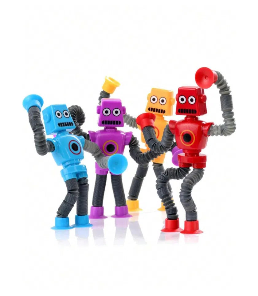 Robot Pop Tubes, Bendy Fidget Robot,Robot fidget toy,bendy fidget toys, sensory toys, Robot Pop Tubes,Robot Pop Tubes – Fun, Colourful, and Creative Fidget Toys! Introducing the Robot Pop Tubes, a vibrant and versatile fidget toy that’s perfect for sparking children’s creativity and providing endless entertainment. With their unique robot design and fun suction cup arms and legs, these pop tubes can stick to any smooth,Robot Pop TubesRobot Pop Tubes – Fun, Colourful, and Creative Fidget Toys! Introducing th