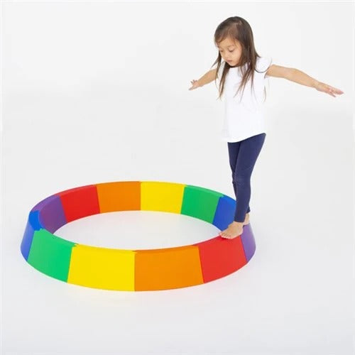 Round Balance Path, Round Balance Path,Round Balance Beam,Children;s balance beam,Children's balance path, Round Balance Path,Introduce your children to a world of balance and coordination with the Round Balance Beam, a vibrant and versatile set of 12 detachable walkway pieces. These pieces can be assembled into a colourful, circular balance path, providing children with a delightful and engaging way to hone their balance and coordination ski,Round Balance PathIntroduce your children to a world of balance a