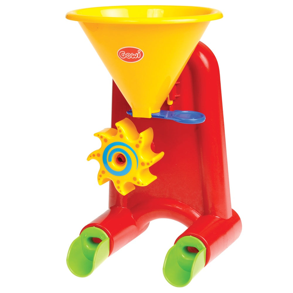 Sand and Watermill Mini, Sand and Watermill Mini,Water Wheel,sand toys, sand and water wheel toy, water play toys,sand toys,sensory toys, Sand and Watermill Mini,The Sand and Watermill Mini is made from durable plastic, ensuring it will withstand plenty of playtime. The bright and bold colours are sure to capture children's attention, encouraging them to explore and discover their creativity. This toy is not only fun but also helps to develop fine motor skills, hand-eye coordin,Sand and Watermill MiniThe Sa