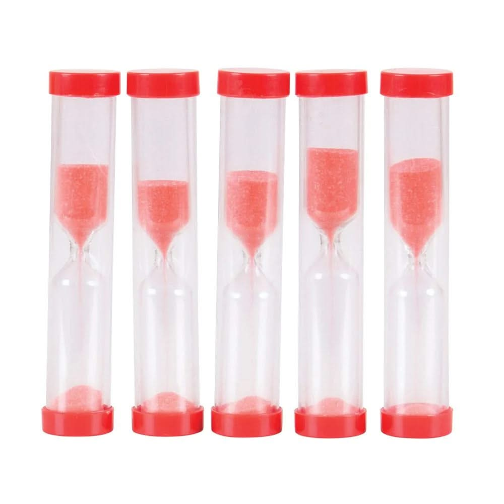 Sand timer mini 30 Seconds Pack of 5, Sand timer mini 30 Seconds Pack of 5,30 second timers,classroom sand timers,timers,classroom timers,sand timers mini,small classroom table timers, Sand Timer Mini 30 Seconds – Pack of 5 Help children grasp the concept of time in a fun and engaging way with the Sand Timer Mini 30 Seconds – Pack of 5. These compact, easy-to-use timers provide a visual representation of time passing, making them the perfect classroom essential for teachers, parents, and educators. A Visual