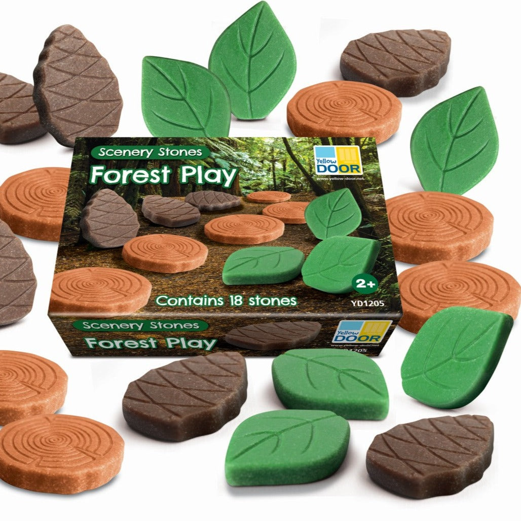 Scenery Stones Forest Play, Scenery Stones Forest Play,Yellowdoor toys,Yellowdoor dough toys,Scenery Stones Forest Play, Scenery Stones Forest Play,The Scenery Stones Forest Play set will unleash your child's creativity and imagination as they step into a world inspired by nature. Your little ones will love the intricate details of these sensory stones, featuring leaves, log slices, and pine cones.With these amazing stones, children can let their imaginations run ,Scenery Stones Forest PlayThe Scenery Stone