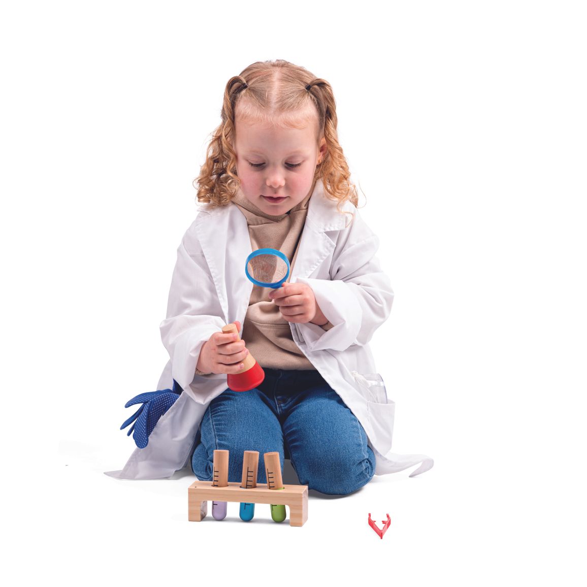 Scientist Dress Up, Scientist Dress Up,fancy dress costumes,children's dress up,children's dress up clothes, Scientist Dress Up,What concoction will be made in the science lab today? Mini scientists can make exciting new discoveries with this fantastic Scientist Kids Fancy Dress Costume. This children’s dressing up clothes set comes with a white lab coat, magnifying glass, ID badge, safety goggles, woodenWhat concoction will be made in the science lab today? Mini scientists can make exciting new discoveries