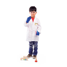 Scientist Dress Up, Scientist Dress Up,fancy dress costumes,children's dress up,children's dress up clothes, Scientist Dress Up,What concoction will be made in the science lab today? Mini scientists can make exciting new discoveries with this fantastic Scientist Kids Fancy Dress Costume. This children’s dressing up clothes set comes with a white lab coat, magnifying glass, ID badge, safety goggles, woodenWhat concoction will be made in the science lab today? Mini scientists can make exciting new discoveries