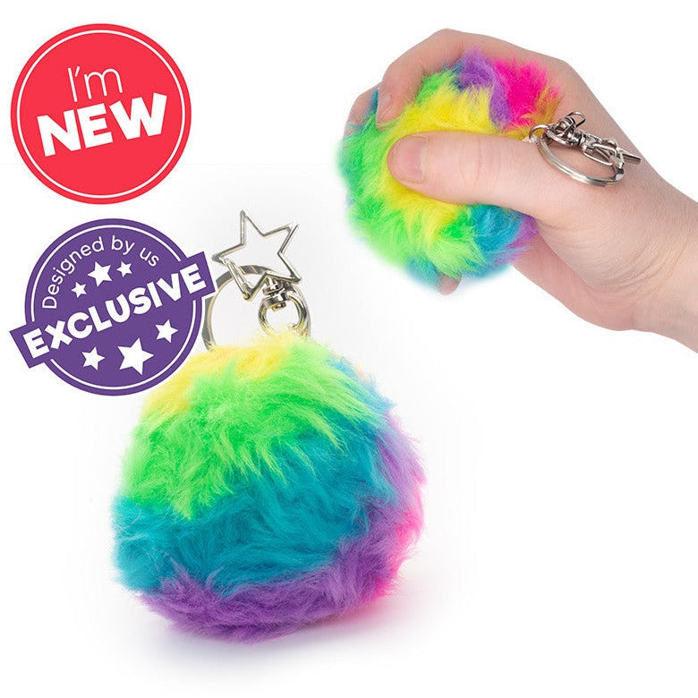 Scrunchems Furry Squish Ball Keychain, Scrunchems Furry Squish Ball,Sensory Stress Ball,Stress Ball,Stress Ball,Colour changing stress ball, Scrunchems Furry Squish Ball Keychain,The fun, furry design of the Scrunchems Furry Squish Ball adds a whimsical touch to your stress relief routine, making it enjoyable and engaging.The Scrunchems Furry Squish Ball Keychain comes with a keychain so you can carry aroun your squish ball with ease.This Scrunchems Furry Squish Ball Keychain provides aThe fun, furry design