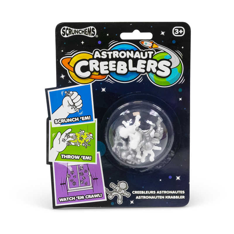 Scrunchems Spaceman Creeblers, Scrunchems Spaceman Creeblers,Sensory Fidget Toys,Scrunchems toys,Scrunchems fidget toys,Scrunchems, Scrunchems Spaceman Creeblers,Scrunchems Spaceman Creeblers – Out-of-this-World Fun! Take your playtime to new heights with Scrunchems Spaceman Creeblers! These adorable little space explorers are ready to embark on intergalactic adventures, available in sleek white and chrome colours. Perfect for kids and adults alike, these stretchy, squishy spac,Scrunchems SpacemanScrunchems