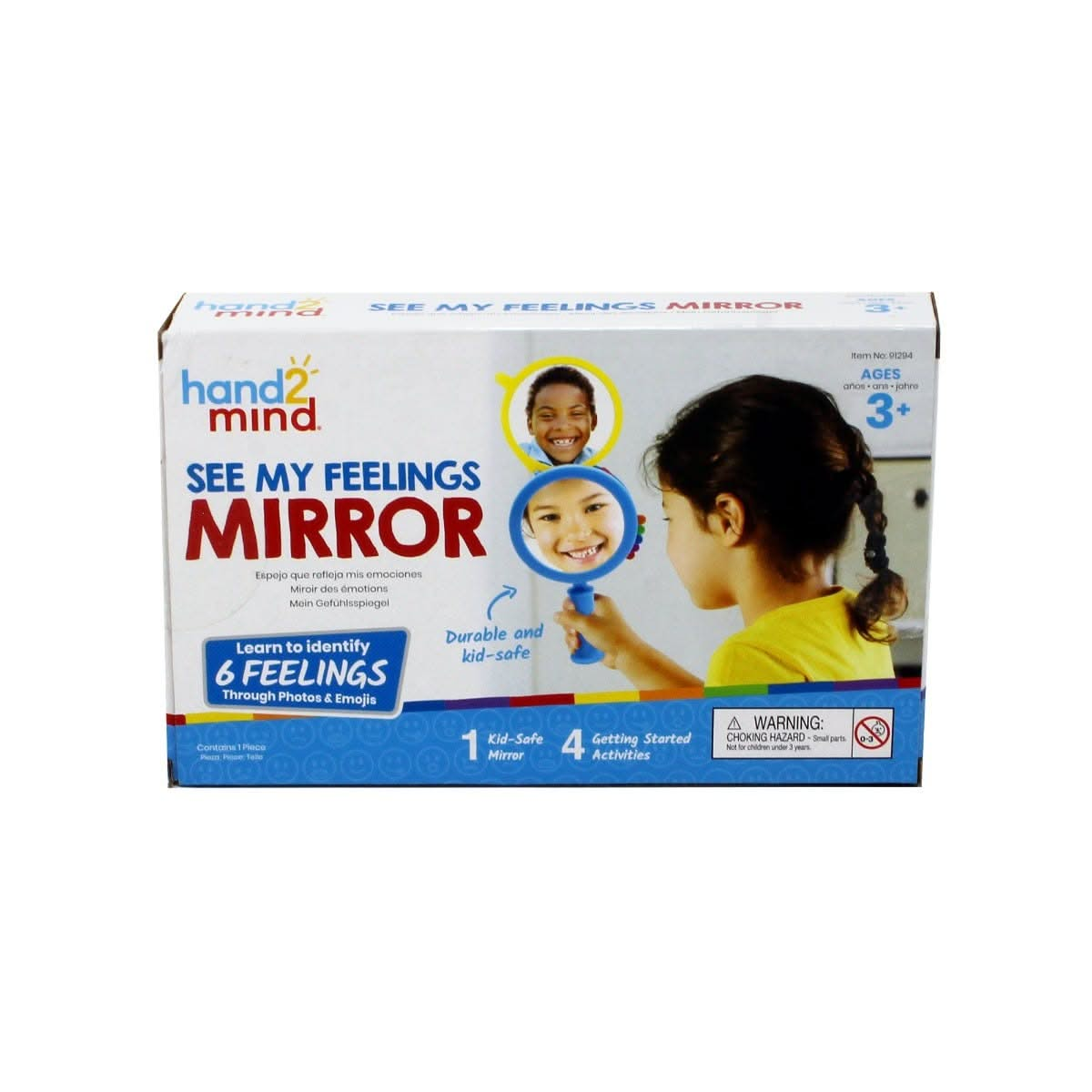 See My Feelings Mirror, See My Feelings Mirror,emotion resources,See My Feelings Mirror,children's classroom emotions resources,school emotional resources, See My Feelings Mirror – A Fun & Interactive Way to Explore Emotions! Help children recognise, label, and understand their emotions with the See My Feelings Mirror! Designed as a safe and engaging tool for social-emotional learning (SEL), this child-friendly mirror allows kids to explore their own facial expressions while comparing them to six different 