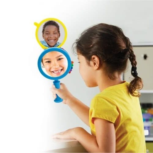 See My Feelings Mirror, See My Feelings Mirror,emotion resources,See My Feelings Mirror,children's classroom emotions resources,school emotional resources, See My Feelings Mirror – A Fun & Interactive Way to Explore Emotions! Help children recognise, label, and understand their emotions with the See My Feelings Mirror! Designed as a safe and engaging tool for social-emotional learning (SEL), this child-friendly mirror allows kids to explore their own facial expressions while comparing them to six different 