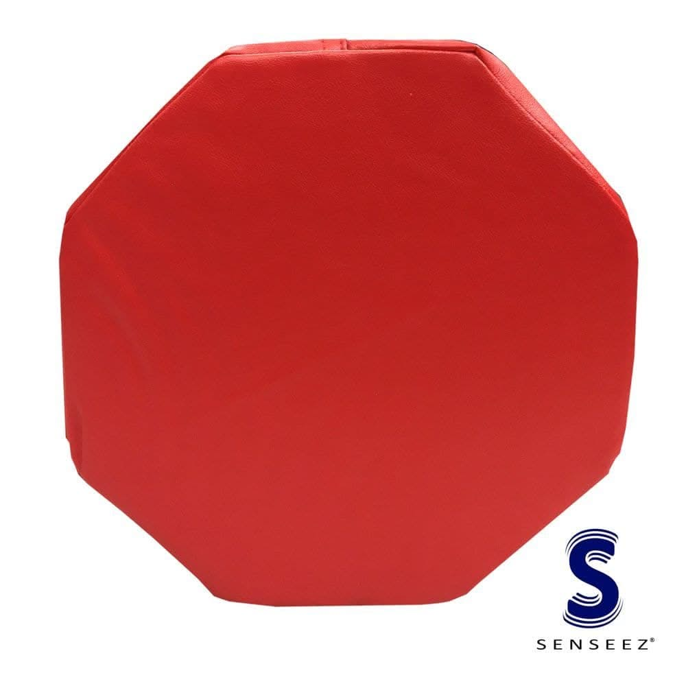 Senseez Vibrating Red Octagon Cushion, Senseez Vibrating Red Octagon Cushion,autism vibrating cushion,asd vibrating cushion, Senseez Vibrating Red Octagon Cushion,If they love to move their feet, they'll love to sit on this Senseez Vibrating Red Octagon Cushion. The Senseez Vibrating Red Octagon Cushion is stunningly vibrant, lightweight, wonderfully soft, and shaped like a stop-sign (perfect for kids who like to count sides), this unique, octagonal cushion is great forIf they love to move their feet, they'