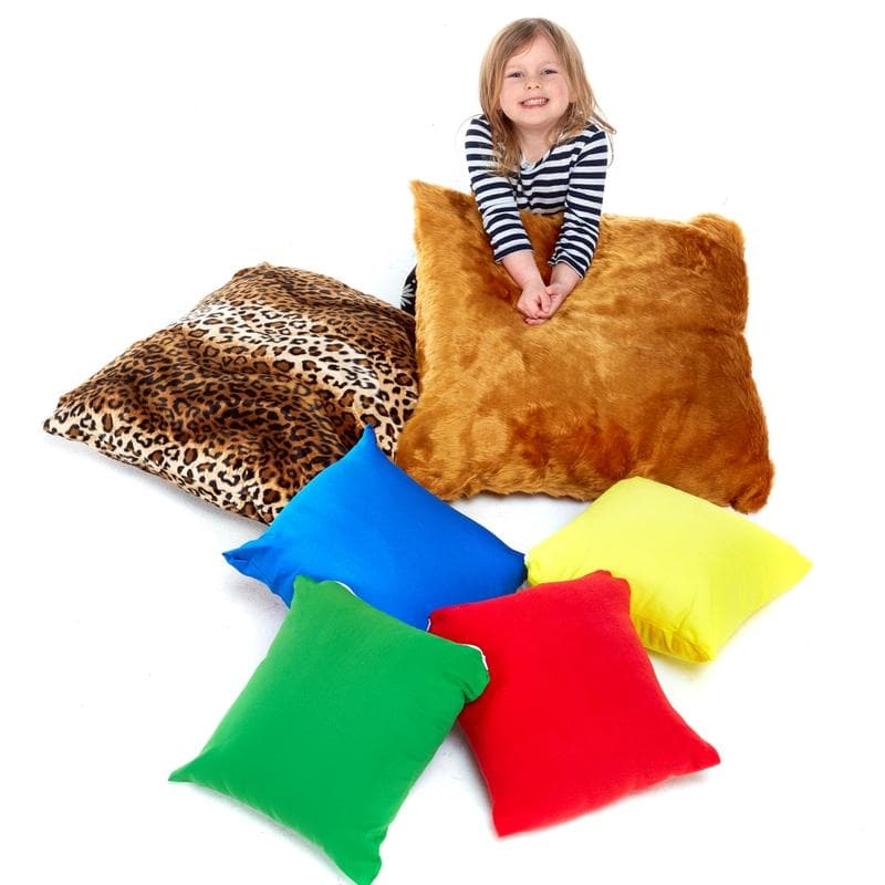 Sensory Cushion Set of 6, Sensory Cushion Set of 6,Sensory cushions,Children's floor cushions,classroom floor cushions,numeracy floor cushions, Sensory Cushion Set of 6,The Sensory Cushion Set of 6 offers a versatile and enriching experience for children, ideal for both play and educational settings. Key Features: Multi-Textured: Each cushion in the set has a different texture, inviting children to explore and understand the sense of touch in a fun and engaging way. Colourful Design: ,Sensory Cushion Set of