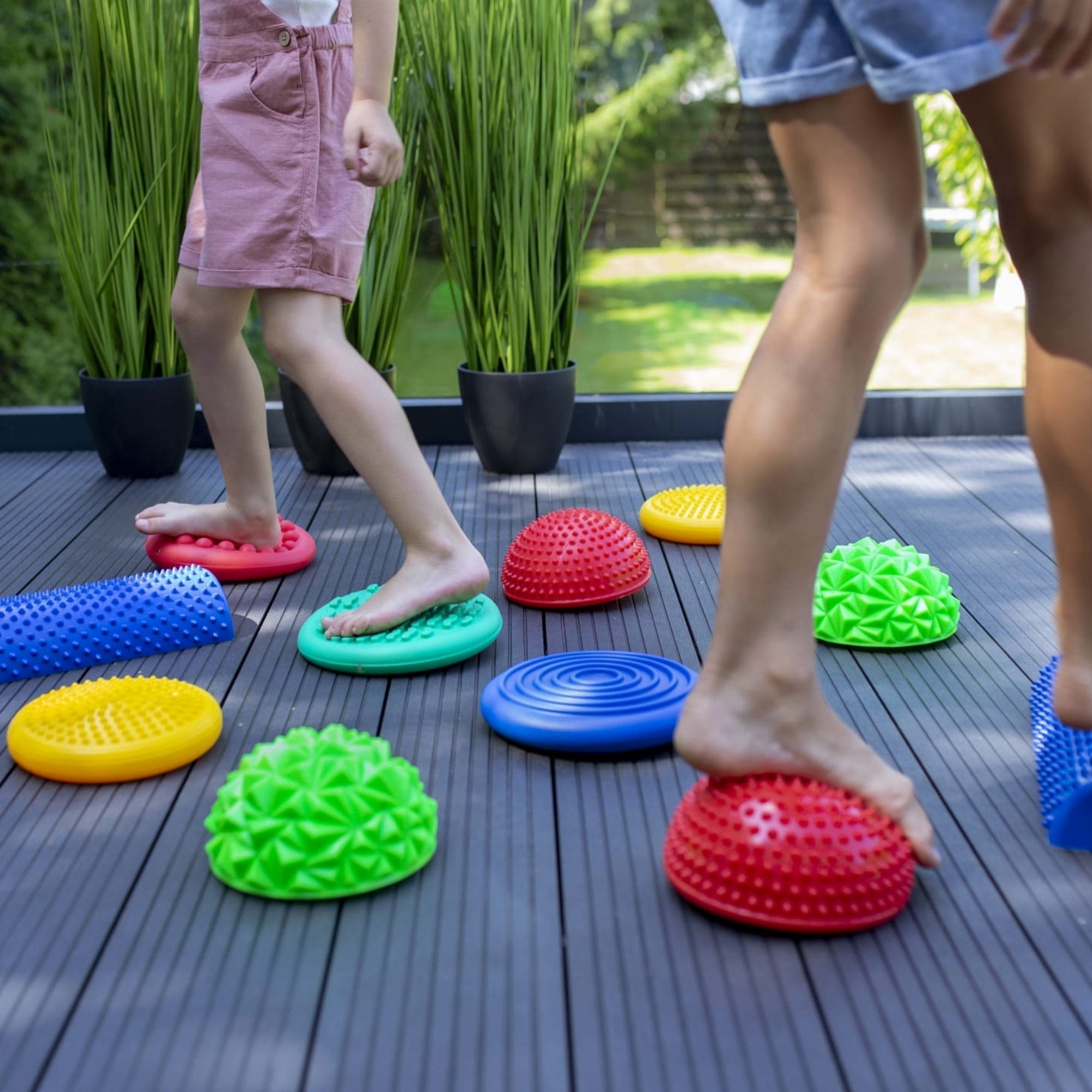 Sensory Path, Sensory Path, Sensory Balance path,special needs balance games,sensory toys family fund grants, Sensory Path,The sensory path is intended for balance exercises, correction of posture defects and foot massage. It works very well when playing with children, The Sensory Path makes group activities fun and draws attention to the fun activity underway. Special conical spikes and protrusions stimulate the sensory receptors and impr,Sensory PathThe sensory path is intended for balance exercises, corr