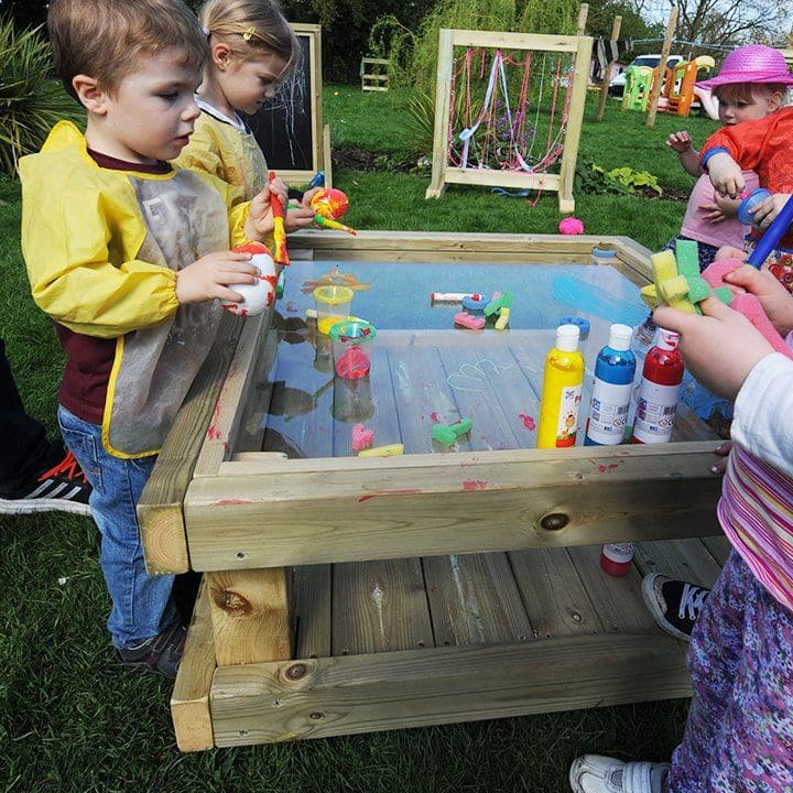 Sensory Picture Maker, Sensory Picture Maker,Mark making equipment,outdoor mark making equipment,outdoor mark making resources,early years mark making resources, Sensory Picture Maker,The Sensory Picture Maker is a great addition to an outdoor sensory area - large enough for a group of children to gather round and paint on the clear plastic top. Great for mark-making, the top can be covered in sand or soil, and pictures can be created using fingers and tools! Items can be placed underneath for the c,Sensory