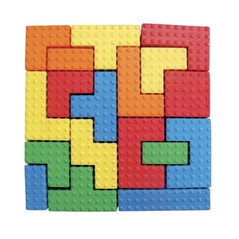 Sensory Puzzle Blocks Pack of 18, Sensory Puzzle Blocks Pack of 18,Edushape Sensory Blocks,sensory puzzle blocks,edushapre sensory puzzle blocks,sensory bricks, Sensory Puzzle Blocks Pack of 18,The Sensory Puzzle Blocks Pack of 18 is the perfect educational toy for children of all ages. These brightly coloured Edu-foam blocks come in a variety of shapes, including C, T, L, and zig-zag structures, which teach children about balance in construction. The textured surfaces of the blocks are perfect for small ha