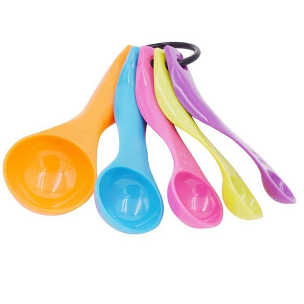 Set of Colourful Plastic Measuring Spoons, Set of Colourful Plastic Measuring Spoons.,Messy play resources,exploration play ideas,fine motor skills resources, Set of Colourful Plastic Measuring Spoons,The Set of Colourful Plastic Measuring Spoons is a must-have for any parent or educator looking to encourage creativity and skill development in children. Made from durable, non-toxic plastic, these measuring spoons are not only safe for little hands but also come in a vibrant array of colors that are sure to 