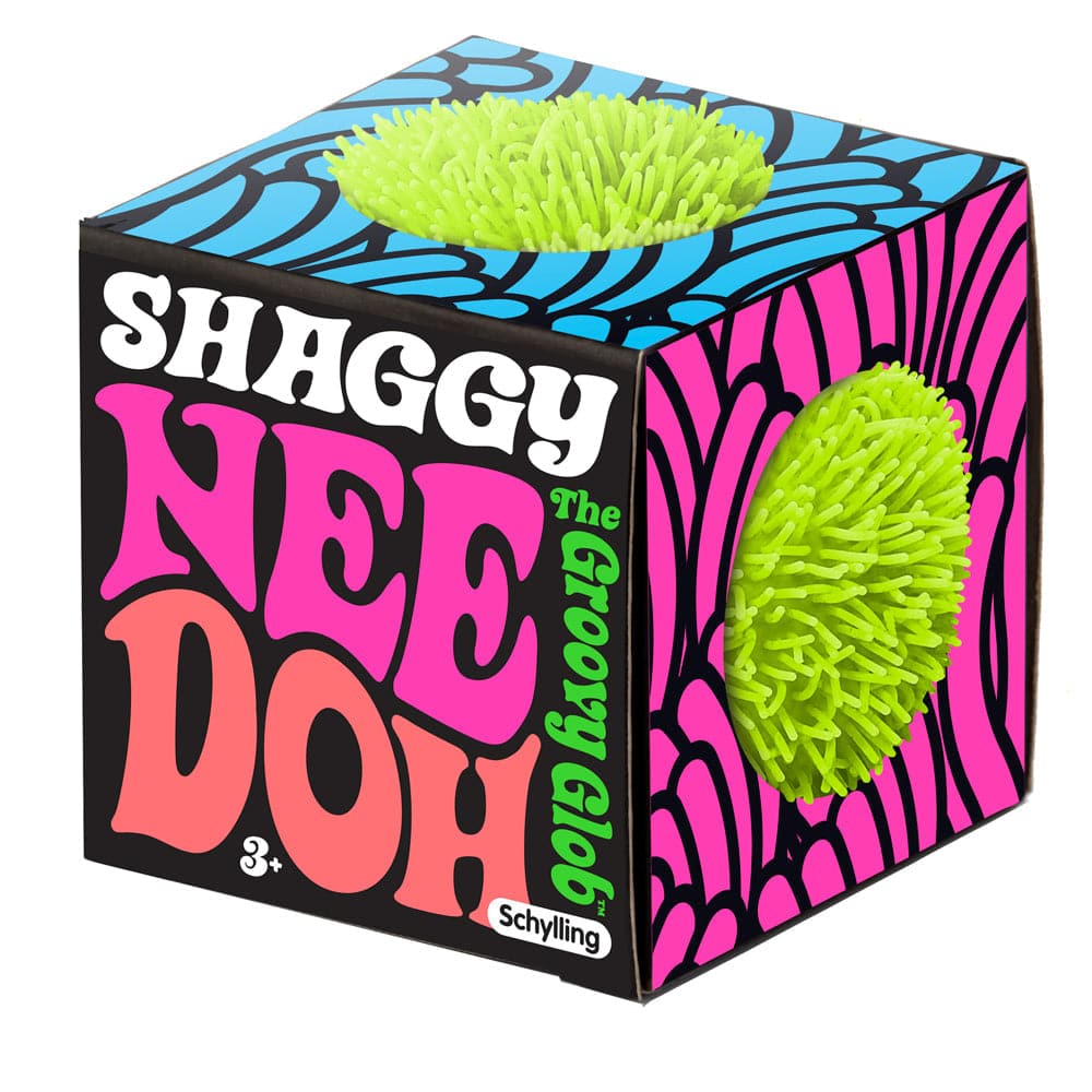 Shaggy Nee Doh, Shaggy Nee Doh,Needoh Ball, Shaggy Needoh ball,needoh stress ball,needoh balls, Shaggy Nee Doh,Schylling’s Shaggy Nee Doh is the groovy fidget toy with a stretchy, shaggy surface. Available in lime green, pink, purple and teal. Nee Doh is made from a non-toxic, dough-like material that always bounces back to its original shape. It can be squished, squashed, pulled and smushed. Ideal for on the go fidget toy fun ,Shaggy Nee DohSchylling’s Shaggy Nee Doh is the groovy fidget toy with a stretch